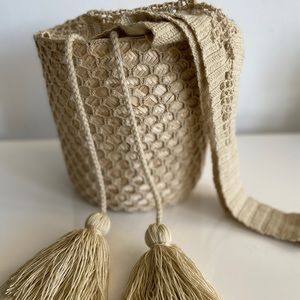 Wayuu Basket Beach Bag